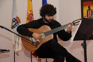 El guitarrista Sergio Franqueira Barca.